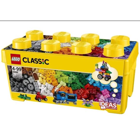 LEGO 10696 Classic Medium Creative Brick Box Building Toy 484 Pcs Age 4-99 - Picture 1 of 3